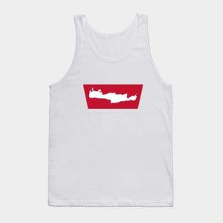 Crete Map Tank Top